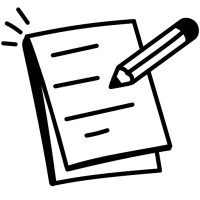 pictogramme d'un devis